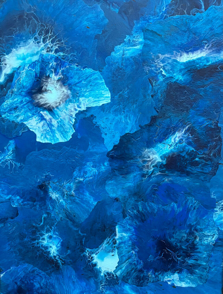 Peace, Harmony, Healing and Prosperity Ocean 18x24